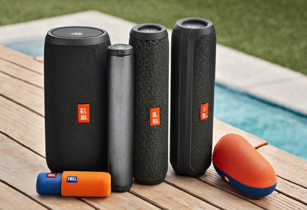 JBL FLIP 6 Waterproof Versatile Speaker Bundle with gSport Carbon Fiber Case (Black)